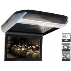 Потолочный HD монитор 10.1" со встроенным DVD плеером AVIS AVS1030T (чёрно-серебристый)