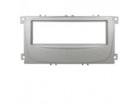 Рамка  FORD Focus2sony,Mondeo 07-13,S-Max 1din silver