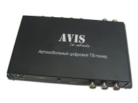Автомобильный цифровой ТВ тюнер DVB-T (HD) компактного размера AVIS AVS5000DVB