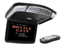 Потолочный автомобильный монитор 12.1" со встроенным DVD плеером AVIS AVS1229THD (чёрный)