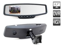 Автомобильный видеорегистратор в зеркале заднего вида AVIS AVS0355DVR
