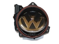 CCD штатная автоматическая камера заднего вида AVIS AVS325CPR для VOLKSWAGEN GOLF 6 / PASSAT B6 / PASSAT CC / SCIROCCO / TIGUAN / TOUAREG LOGO (#108), интегрированная с эмблемой VW
